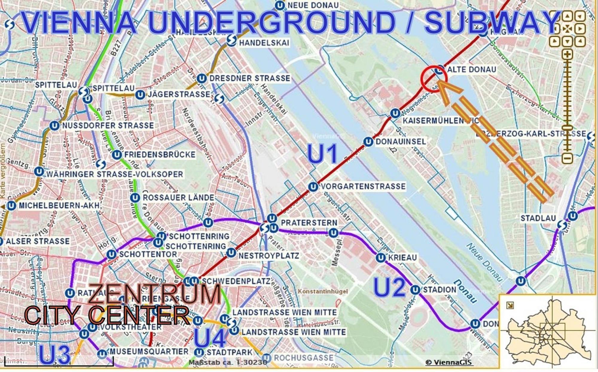 Yuki'S Place - Un-Vic, Danube Beach And Subway Near To Downtown Viena Exterior foto